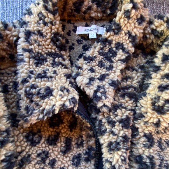 Leopard bomber from Madewell, worn twice! - Picture 2 of 2
